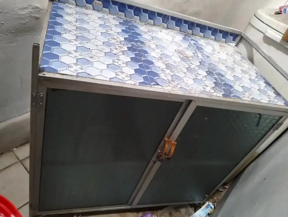 Rak piring kompor 2tungku