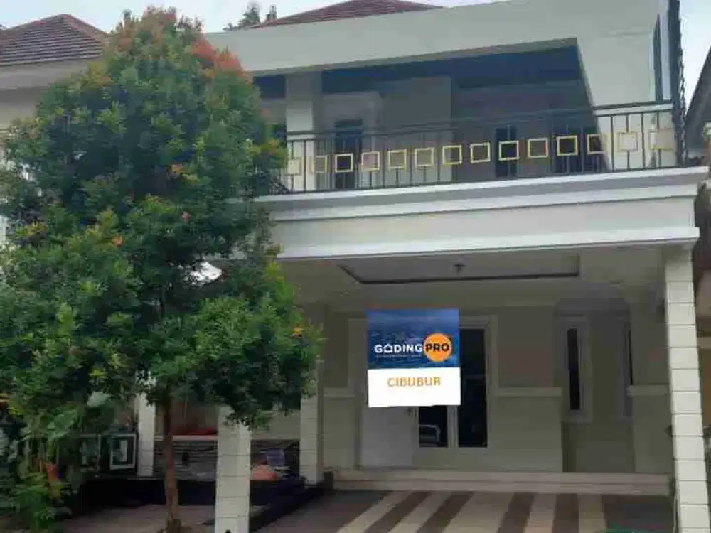 Dijual rumah siap huni di kota wisata cibubur