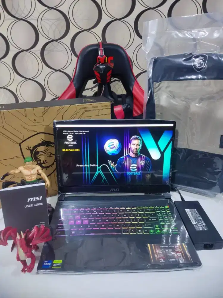 MSI KATANA 15HX B14WFK FULLSET LIKE NEW
 [GEN 14 + NVIDIA RTX 5060]