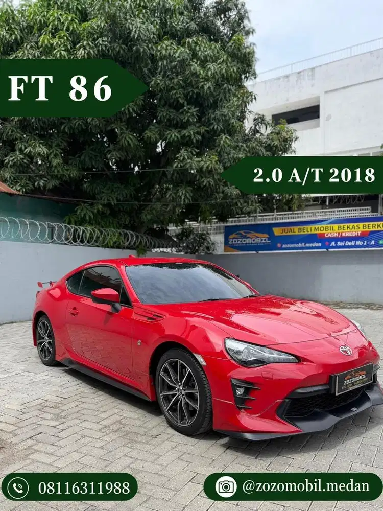 Toyota FT86 2.0 AT 2018 Red