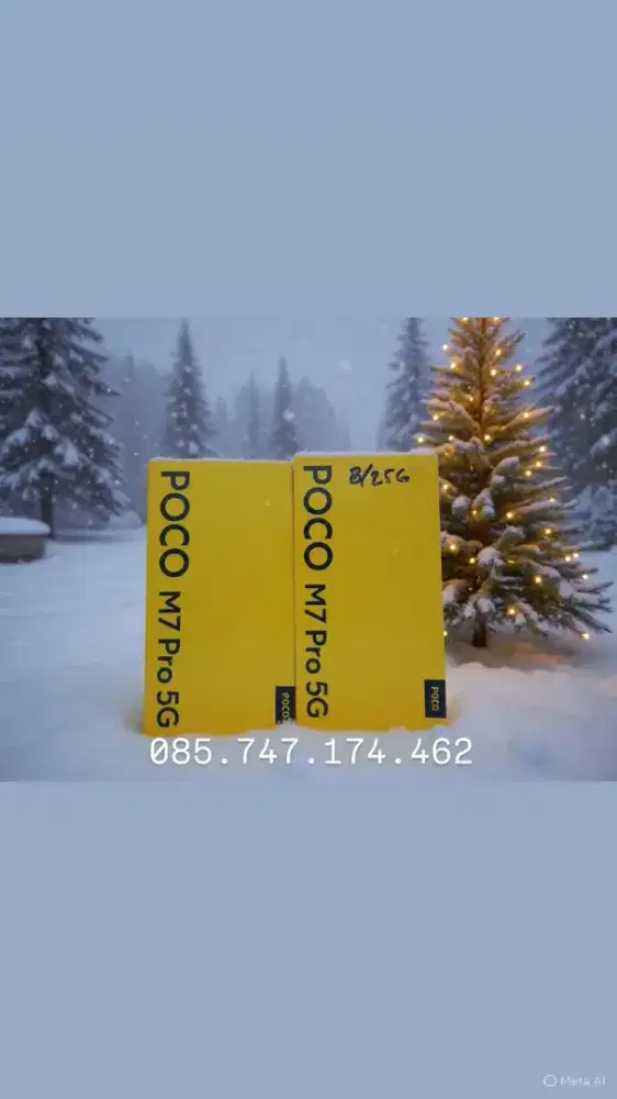 Poco m7 pro 5g ram 8/256 GB garansi resmi