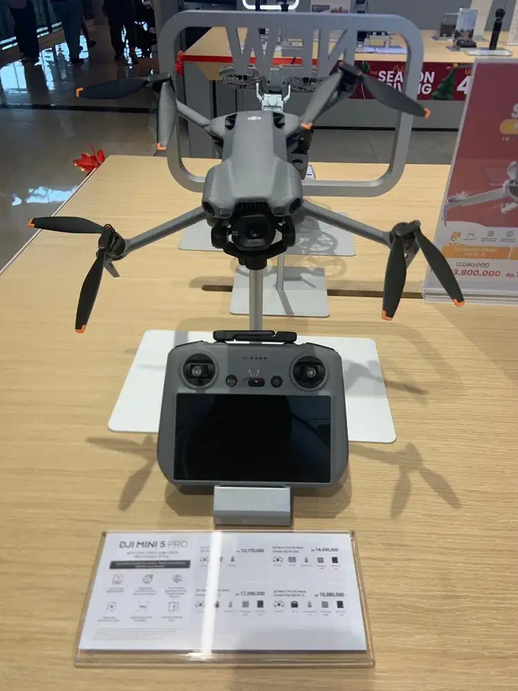 Camera dji mini 5 pro satu paket