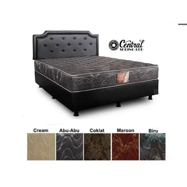 PROMO CUCI GUDANG!! Spring bed CENTRAL Bed Set uk 150 x 200