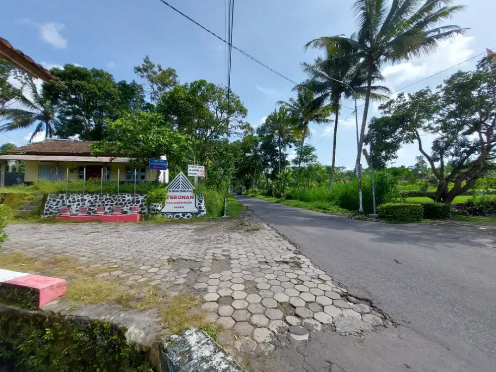 Tanah Pakem Siap Bangun,  100 Meter Dari Jalan Raya