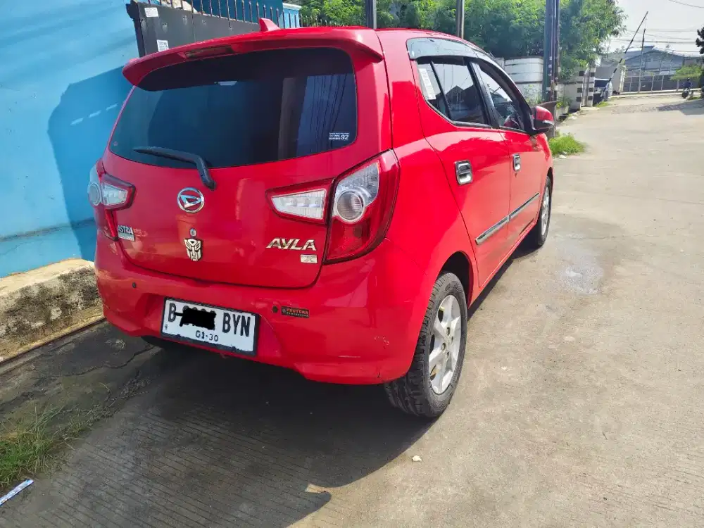 Daihatsu Ayla 1.0 X 2019 Merah