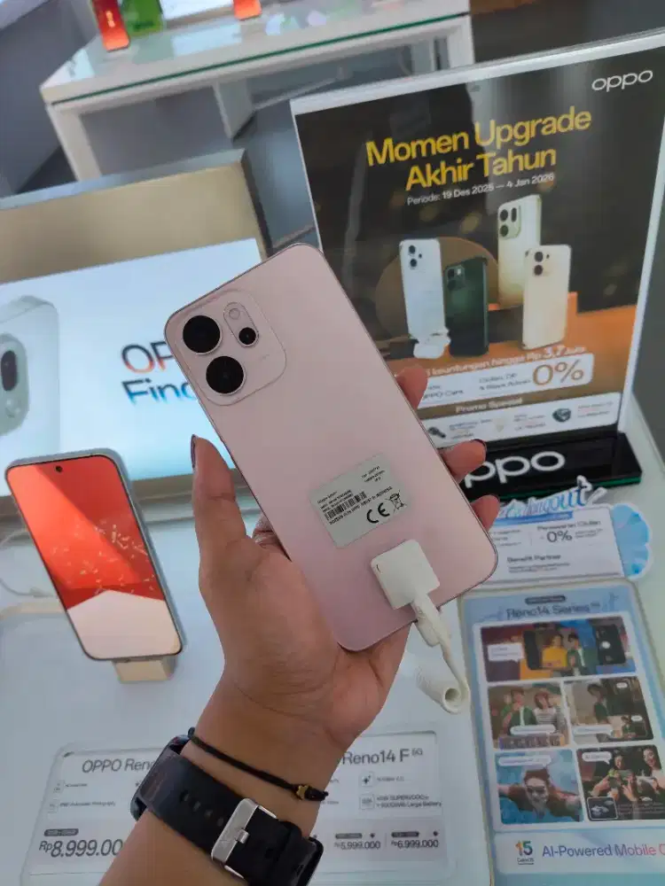PROMO AKHIR TAHUN OPPO RENO 14F BUNGA 0%