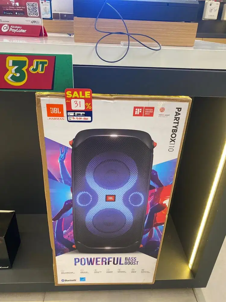 JBL PARTYBOX 110 DISKON