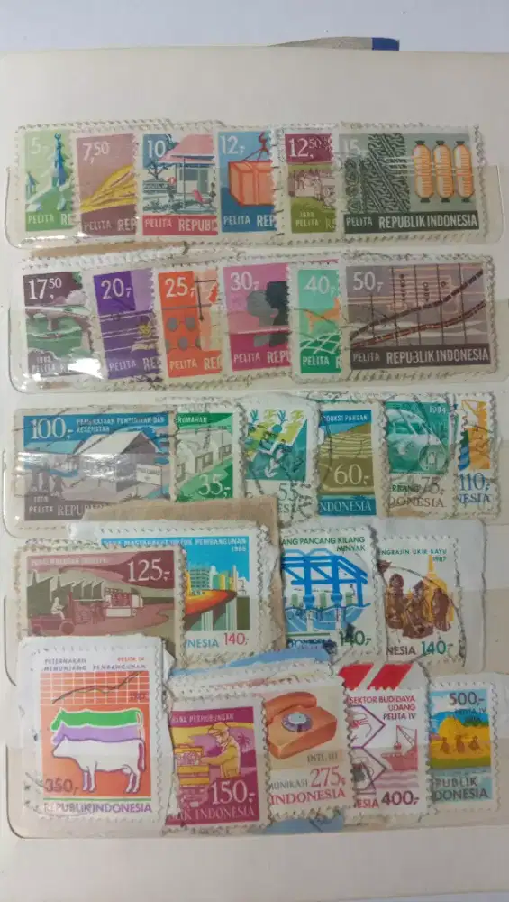 perangko koleksi 50th up di obral