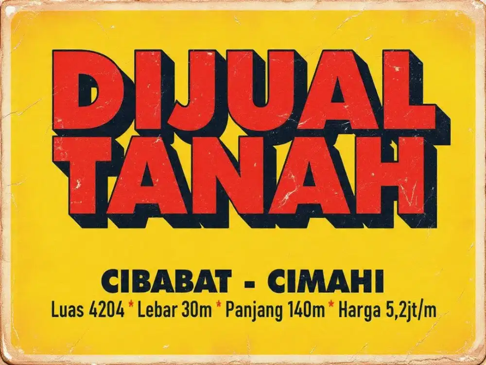 JUAL TANAH MURAH , CIMAHI, CIBABAT, CIMAHI UTARA, BANDUNG, JL. PASANTREN,