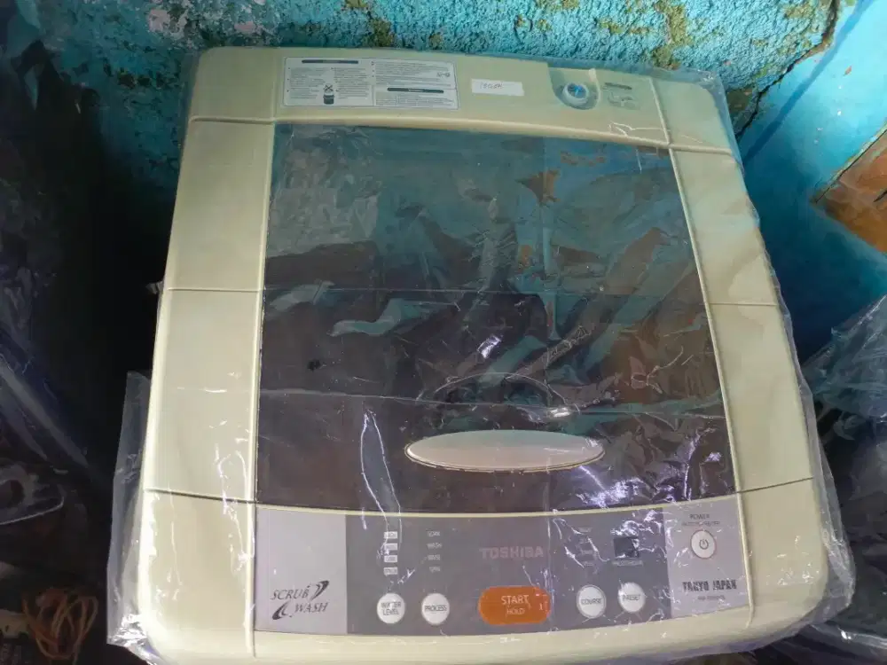 Mesin cuci satu tabung toshiba