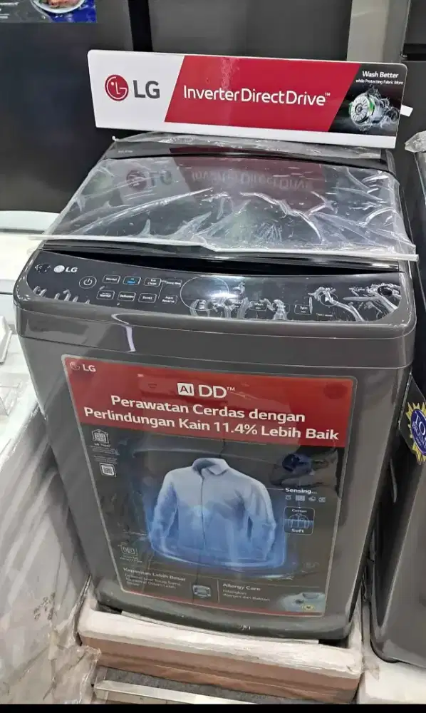 Mesin cuci 1 tabung merk LG