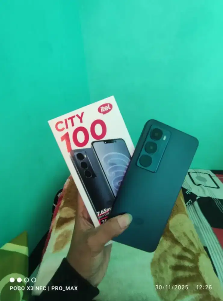 Itel City 100 8+16/128 Garansi