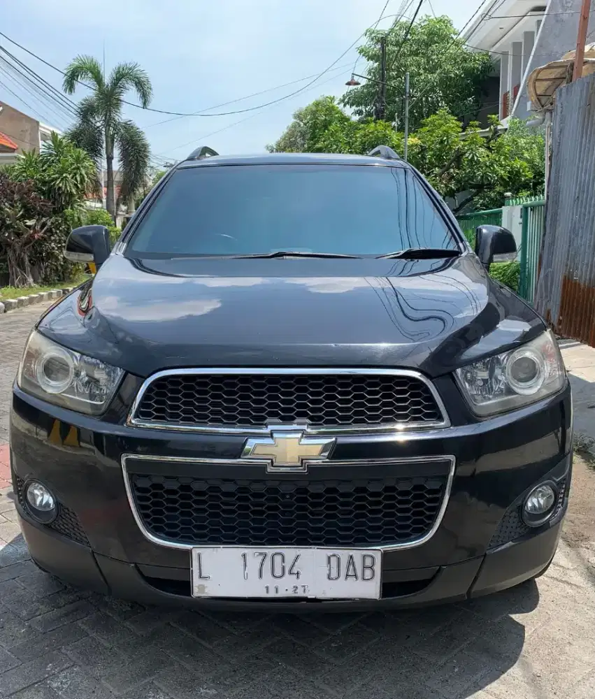 Jual Captiva 2013 Diesel (A/T) Black Edition Asli (L) Low Km