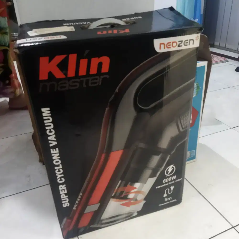 vacuum cleaner klin master neozen kabel