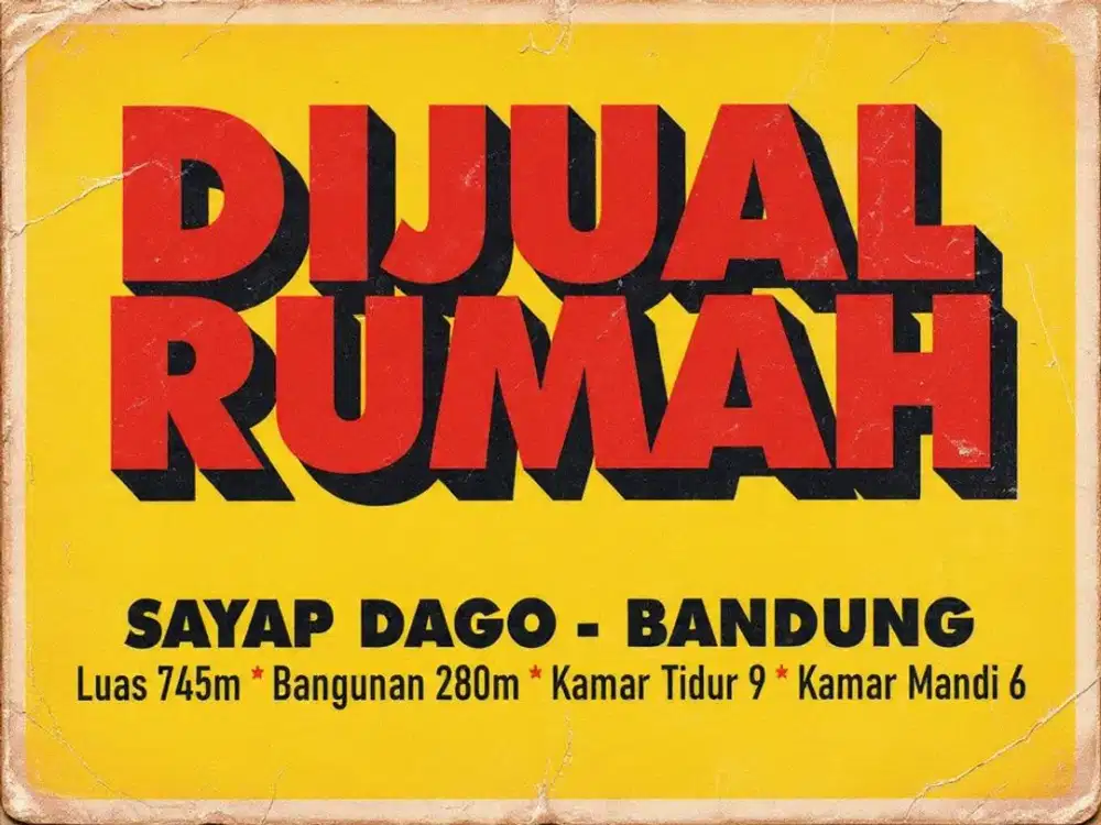 JUAL RUMAH MURAH AREA, SAYAP DAGO, DAGO, WASTUKENCANA, COBLONG, TAMAN SARI, BANDUNG PUSAT,