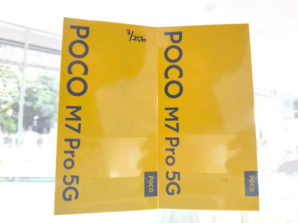 PROMO MURAH POCO M7 PRO 5G 8/256 NEW SEGEL SIAP ANTAR GRATIS ONGKIR