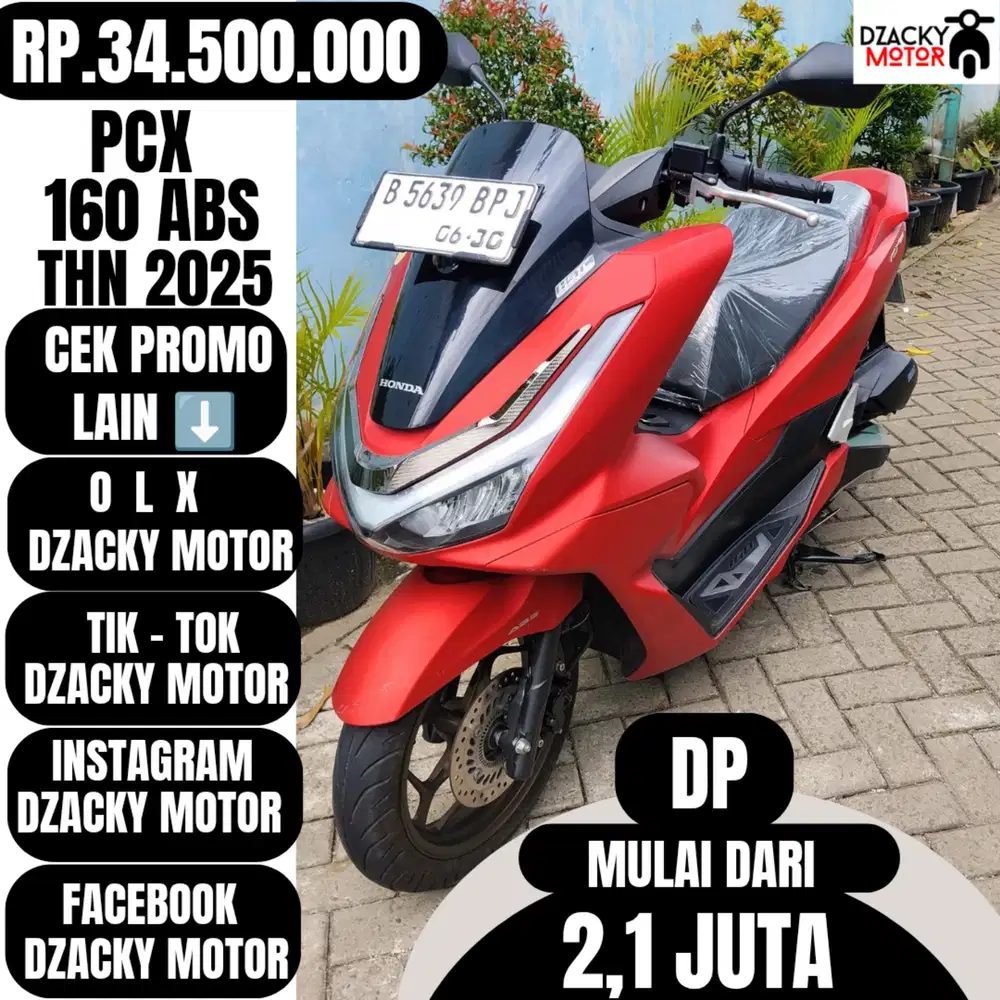 PCX 160 ABS THN 2025 SECOND LIKE NEW