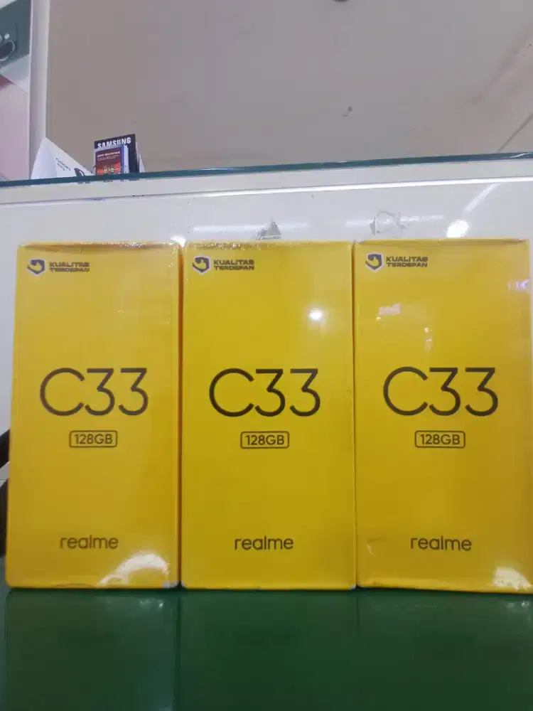 Realme c33 4/128 baru