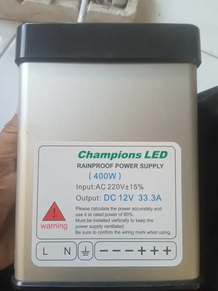 Power supply Champions LED