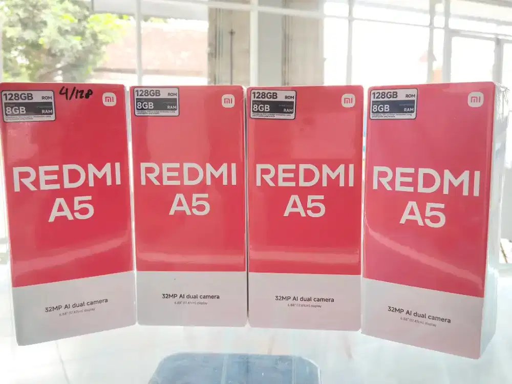 PROMO MURAH REDMI A5 4/128 NEW SEGEL SIAP ANTAR GRATIS ONGKIR
