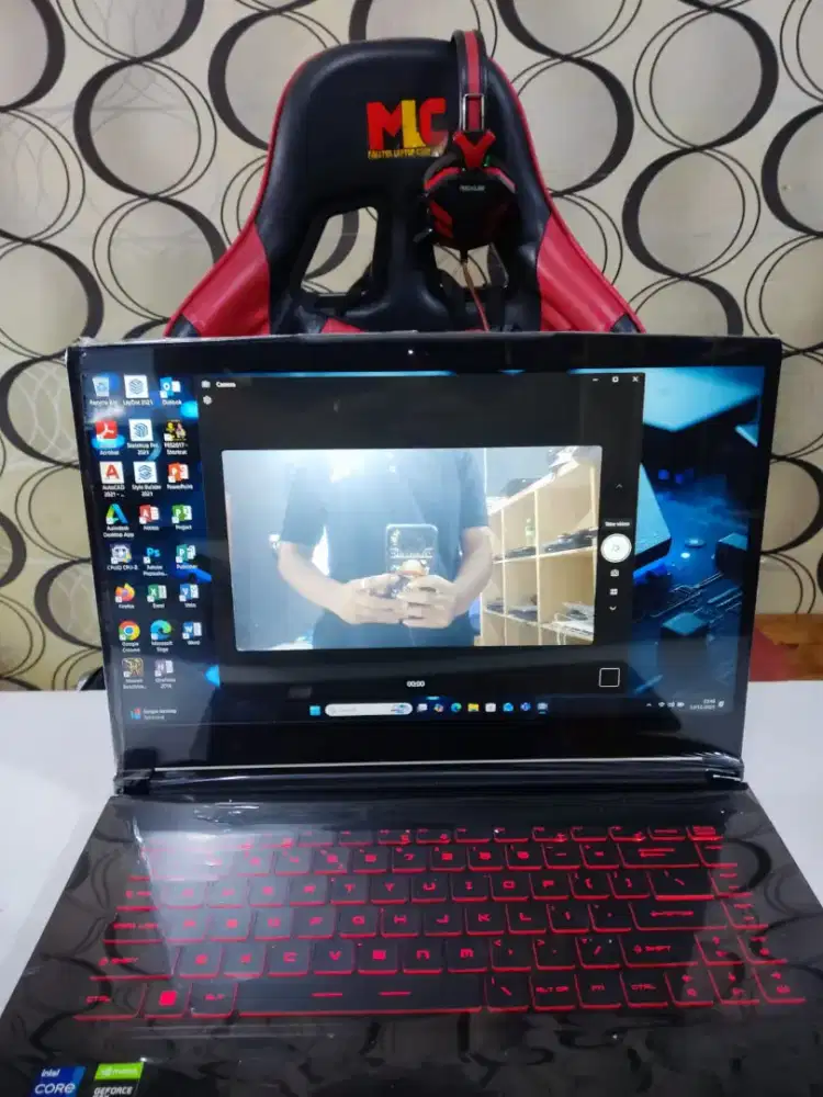 MSI GF63 EVOLVE THIN MULUS LIKE NEW FULLSET