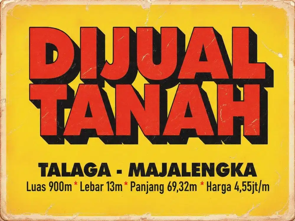 JUAL TANAH MURAH, MAJALENGKA, TALAGA, CIKIJING, CIREBON,