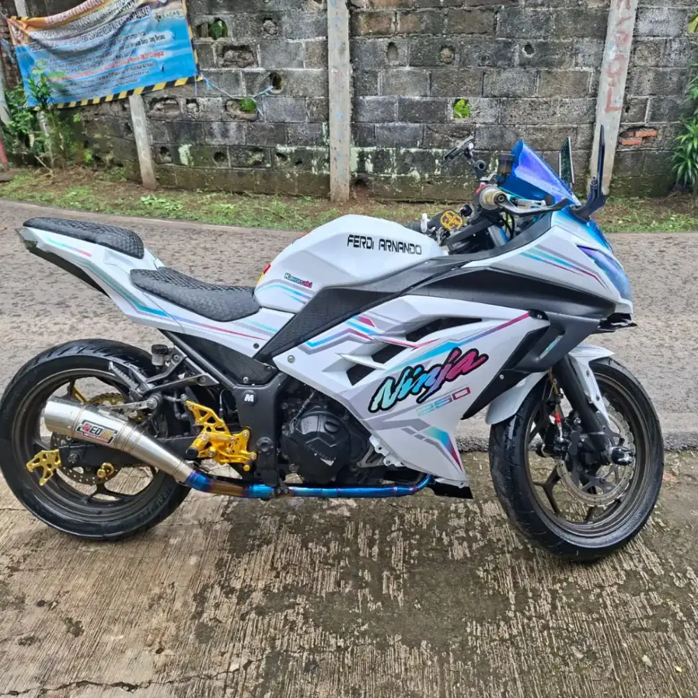 Jual cepat Kawasaki Ninja Ex 250L 2014