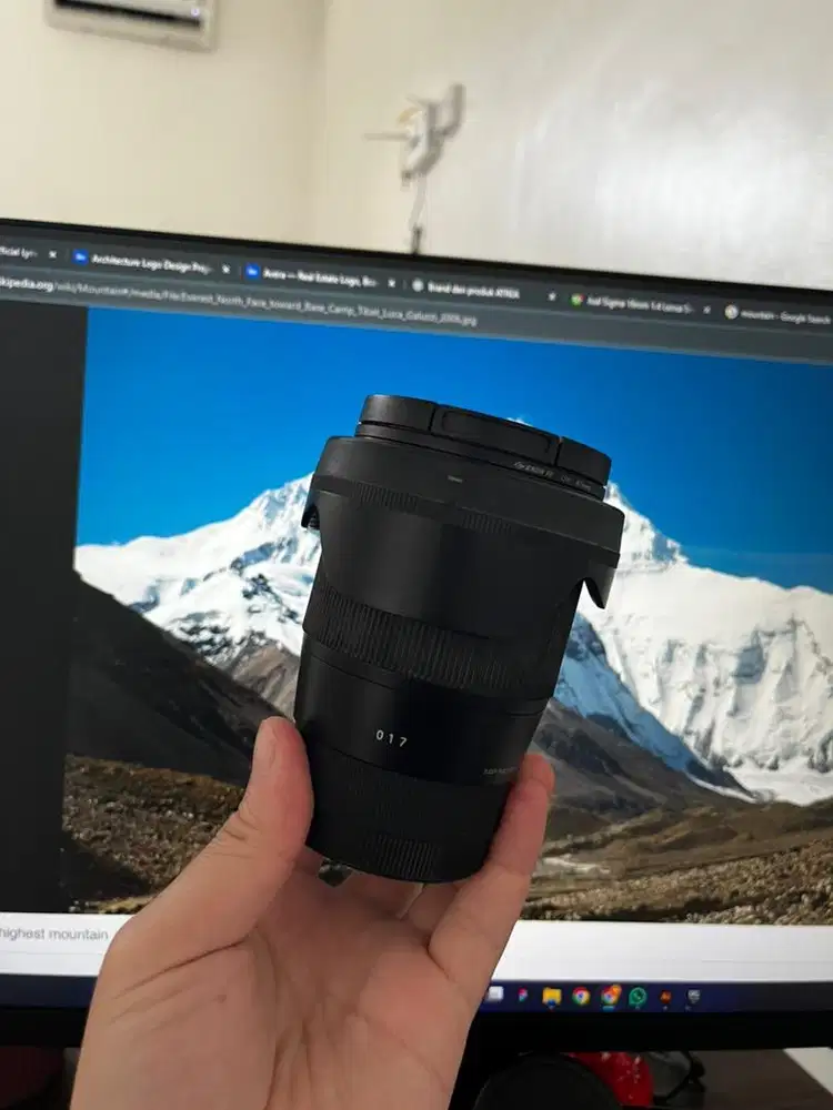 Lensa Sigma E mount 16 mm f1.4