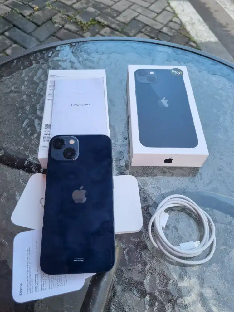 IPhone 13 Ex iBOX 128 GB Fullset original,mulus