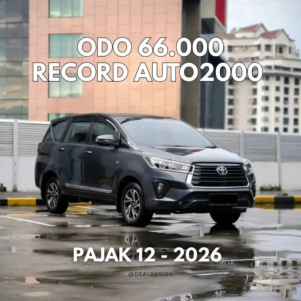 HOT DEALS !! KM 66.000 PAJAK 12/2026 TOYOTA NEW INNOVA REBORN V 2021