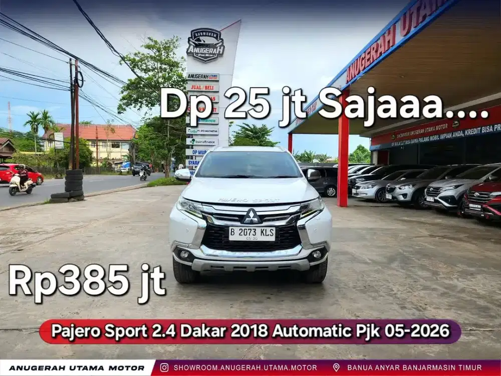 Dp25jt Pajero Sport Dakar 2018 Automatic