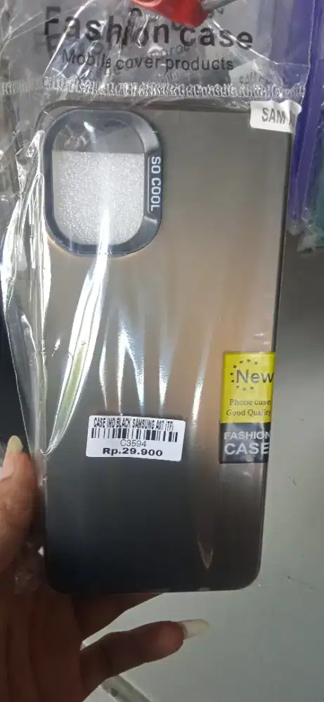 CASE IMD BLACK SAMSUNG A07 ATLANTIS DASYAT