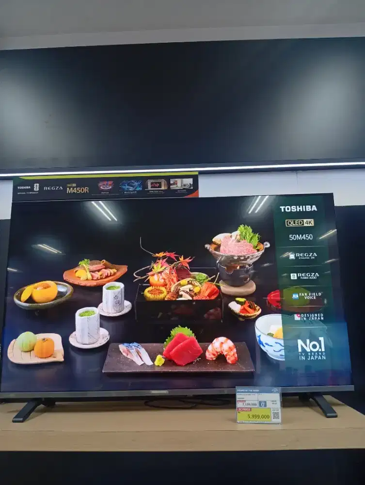 TV Toshiba 4K Qled Smart TV 50 inch