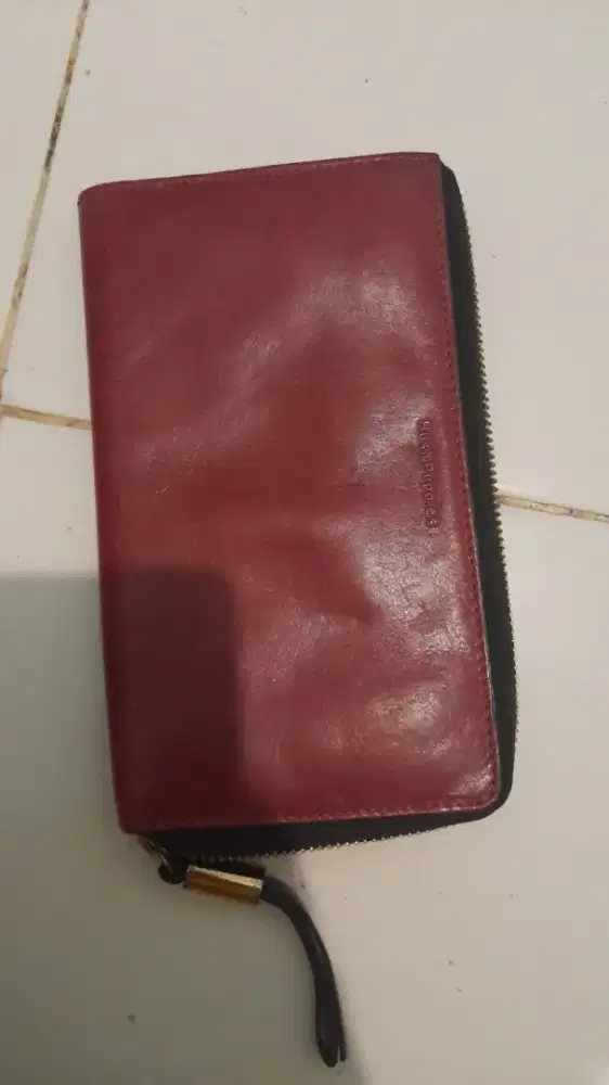 Jual dompet cewek hush puppies original PRELOVED