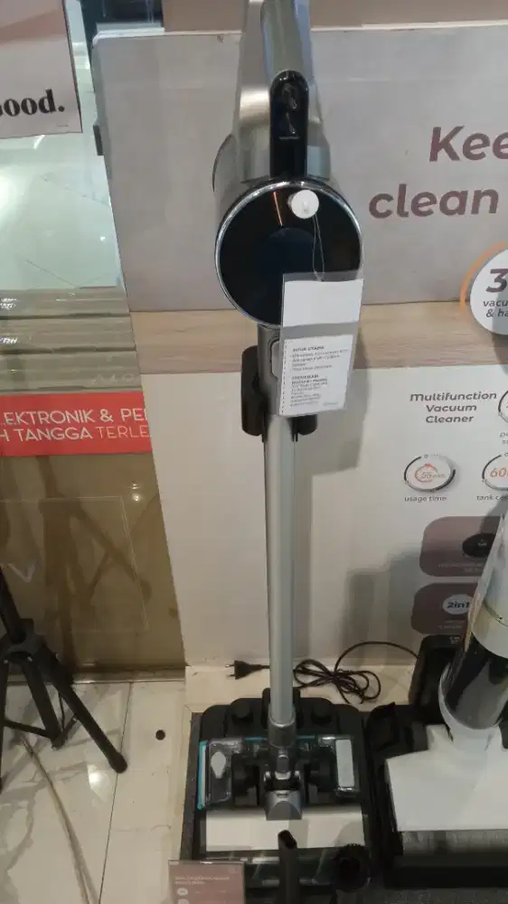 KELS MAXIMO CORDLESS VC W/STATION GREY