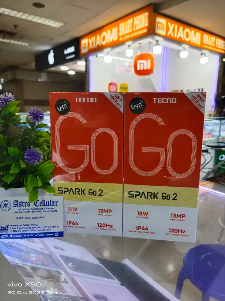 Tecno spark go2 Ram 4/64