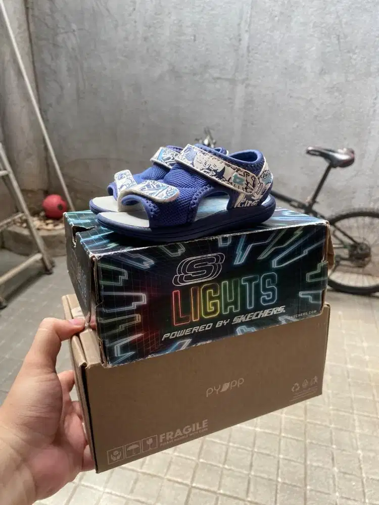 SEPATU TODDLER PYOPP, SKECHERS. TOEZONE