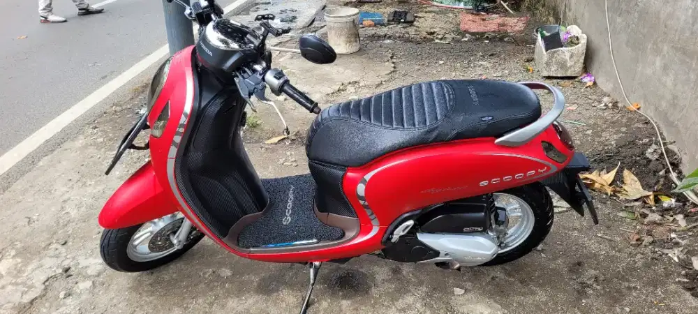 Honda Scoopy Prestige 2021 Mulus Km Low