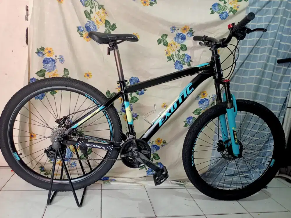 Sepeda MTB Alloy,27 Speed,Rem Hidrolik,Mulus,Normal,Siap gowes,Bonus.
