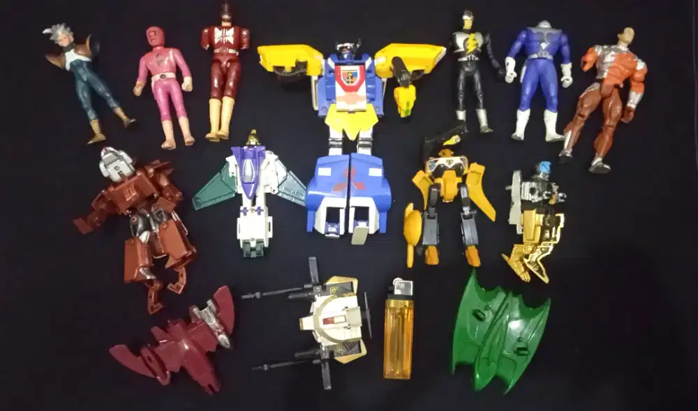 Mainan Action Figure Robot Transformers Koleksi Bekas Murah Junk