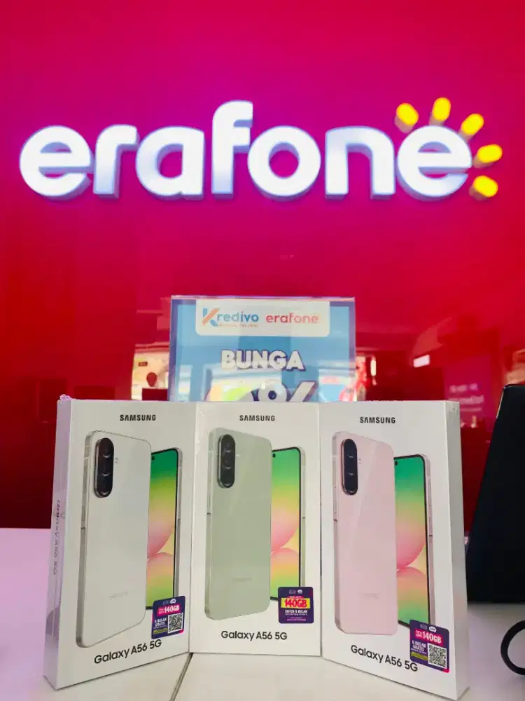 GALAXY A56 GRATIS ADAPTOR 25WATT , BISA TUKAR TAMBAH & CICILAN