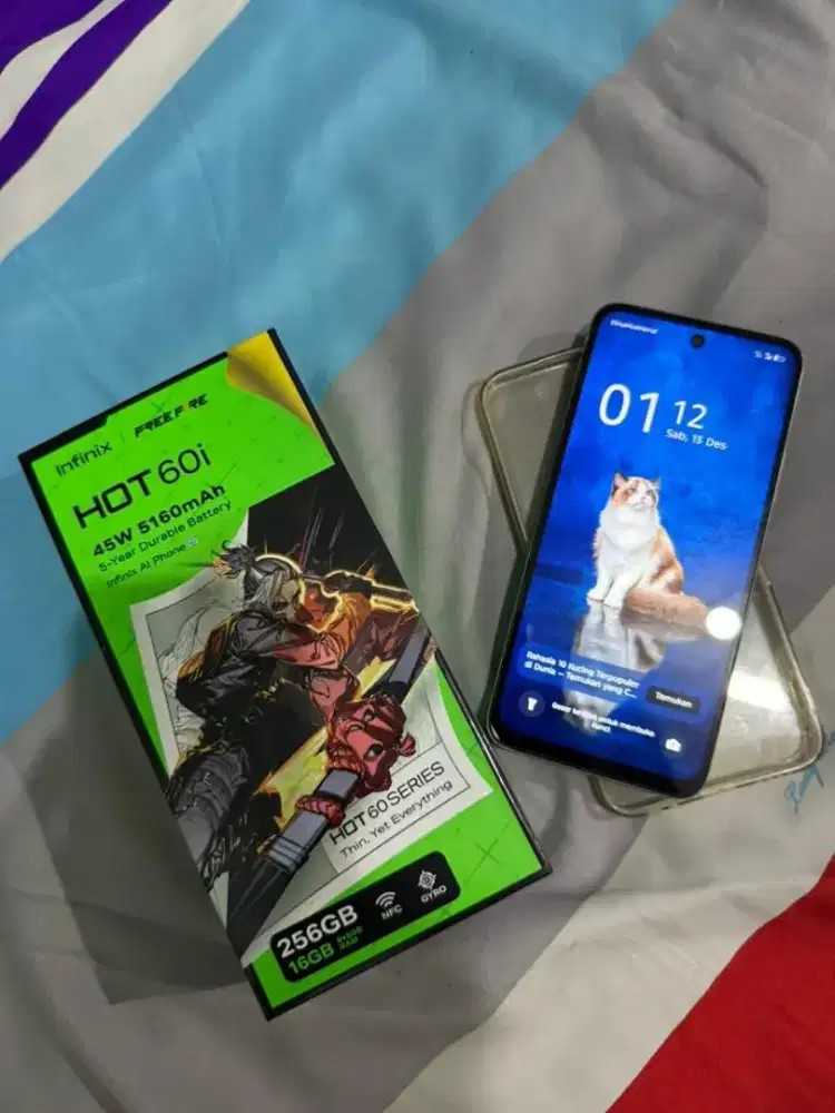 infinix hot 60 i 8/256 fullset