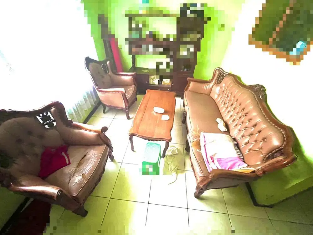 Sofa kursi Kayu Jati