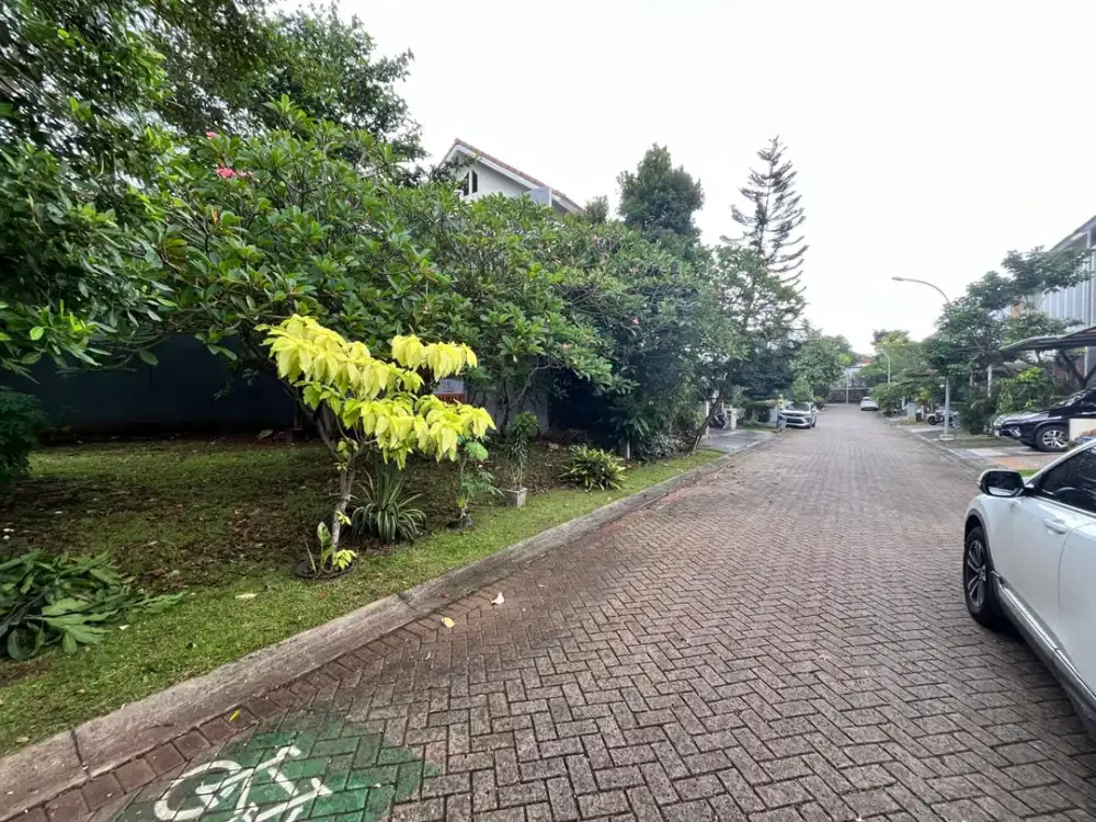 Kavling samping taman di discovery bintaro sektor 9 harga termurah saat ini discovery conserva lumina eola fiore flamine cielo
