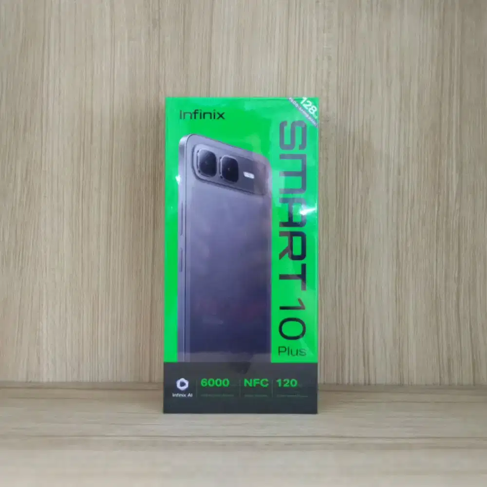 Infinix Smart 10 Plus 8/128 Garansi Resmi 1 Tahun.
