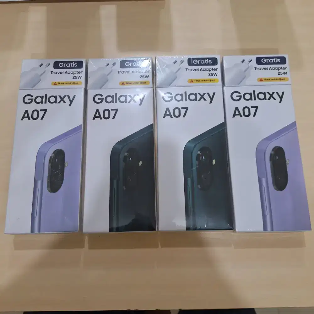 Samsung galaxy A07 ram 8+8/256gb new promo