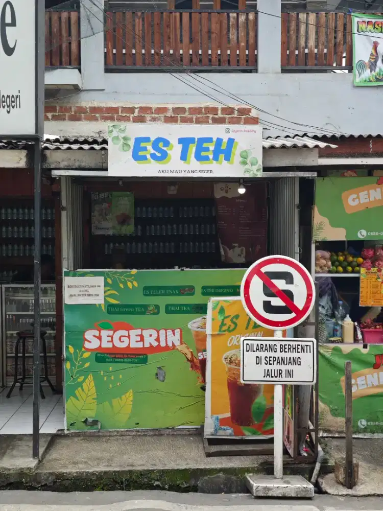 Booth semi Kontainer siap pakai | box jualan