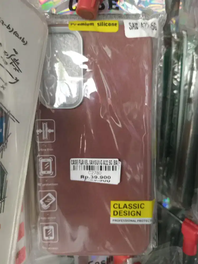 CASE FLANEL  SAMSUNG A22 5G ATLANTIS DAHSYAT