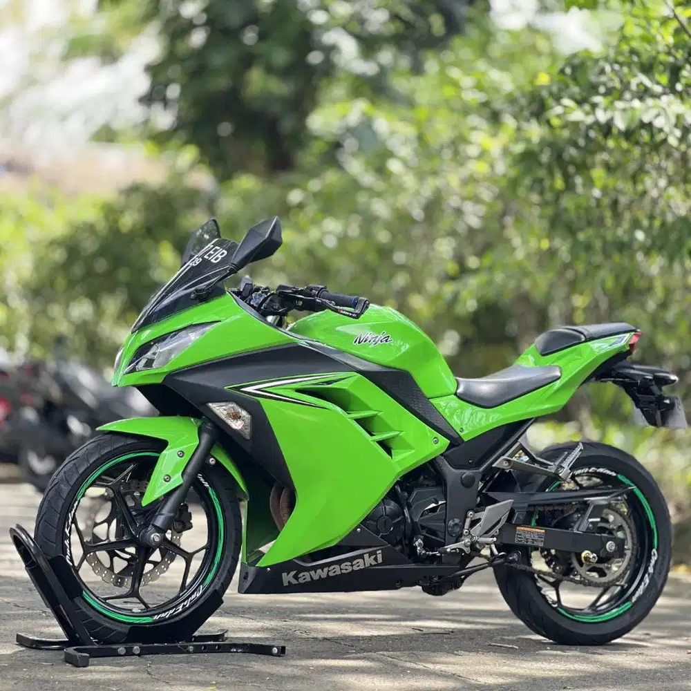 KAWASAKI NINJA 250 FI OLD HIJAU 2016 KM LOW PAJAK PANJANG SIAP JALAN