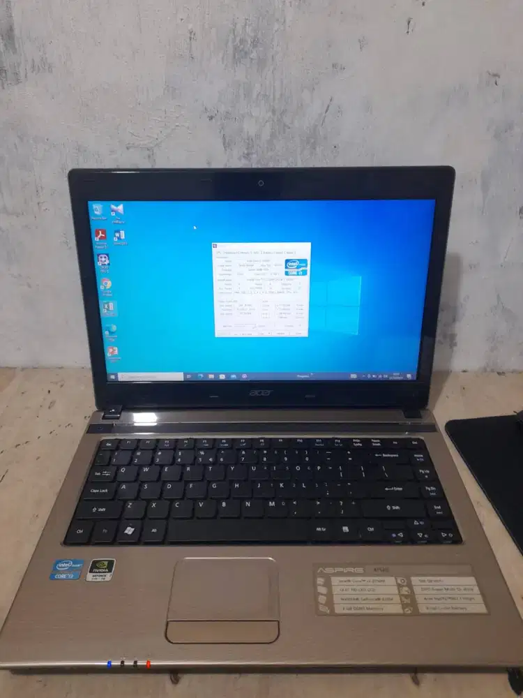 Laptop Bekas Acer 4752G  Intel Core i3 , Ram 4Gb DDR3, Hardisk 500Gb